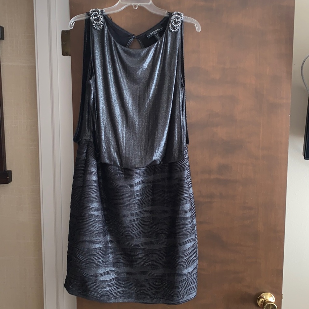 Shimmer silver dress 12P